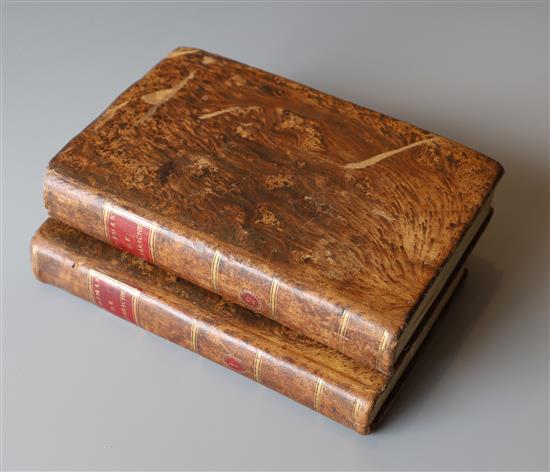 Alemán, Mateo - Vida y Hechos del Picaro Guzmán de Alfarache Atalaya de la Vida Humana, 2 vols, 8vo, tree
